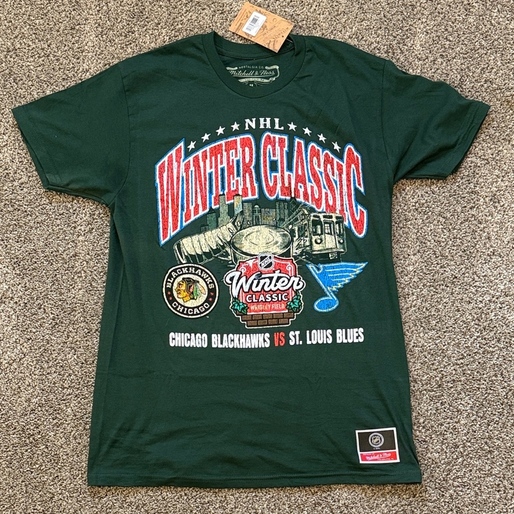 NHL Winter Classic Green T-Shirt